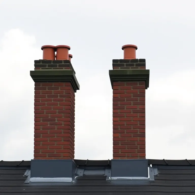 Two Chimneys, finished